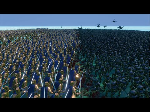 GOLDEN KNIGHTS VS PREDATORS - UEBS TOURNAMENT OF RANDOM UNITS 2 - Ultimate Epic Battle Simulator