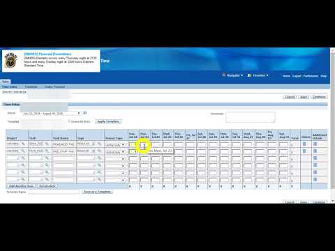 Dmhrsi Create Timecard