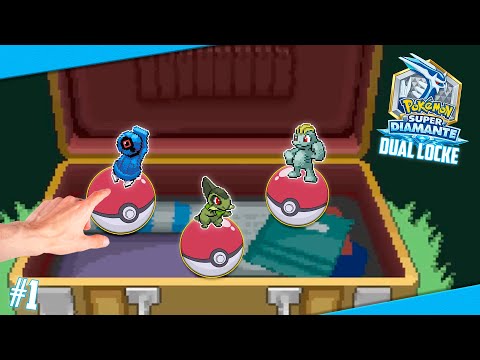 UN INICIO DE INFARTO 🔷Pokémon Super Diamante DualLocke🔷 Ep.1