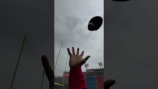 POV: YOU'RE A CFL RECEIVER ???? | Dejon Brissett Tries Meta Glasses #football #receiver #cfl #catch