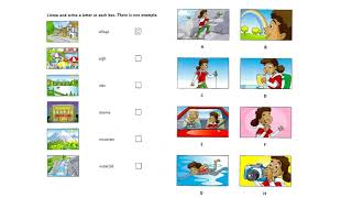 MOVERS 1 - TEST 3 - PART 3