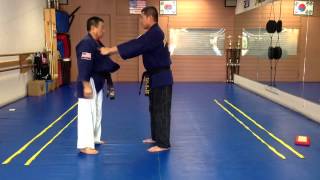 Front Chest Grab Judo Defense 11 & 12