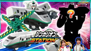 【E3つばさアイアンウイングがついに登場！】シンカリオンステーション　新幹線変形ロボ シンカリオン 特別ダイヤ版