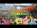Doing Nickelodeon Impressions At Nickelodeon Universe