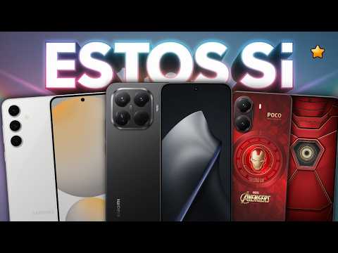 Top 7 MEJORES telefonos celulares CALIDAD-PRECIO para COMPRAR en 2026