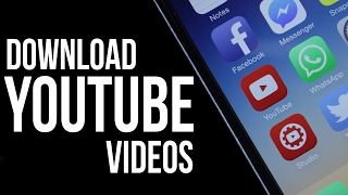 HOW TO DOWNLOAD YOUTUBE VIDEOS INTO YOUR CAMERA ROLL | QUICK AND EASY