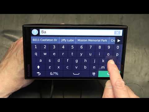 How to Plan a Trip on your Garmin DriveSmart 50 55 60 65 GPS SatNav To Multiple Points of Interest
