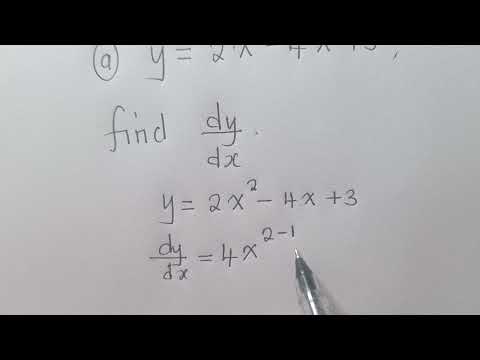 Derivative dy/dx | Calculus problem.