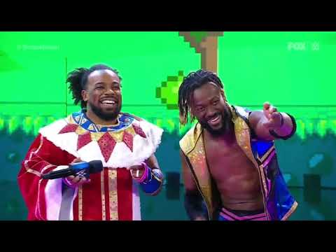 WWE SMACKDOWN NEW DAY VS RIDGE HOLLAND & SHEAMUS 04/29/22