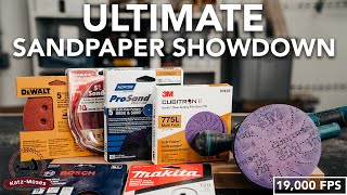 Which Sandpaper is the Best? Ultimate Sandpaper Showdown (12
