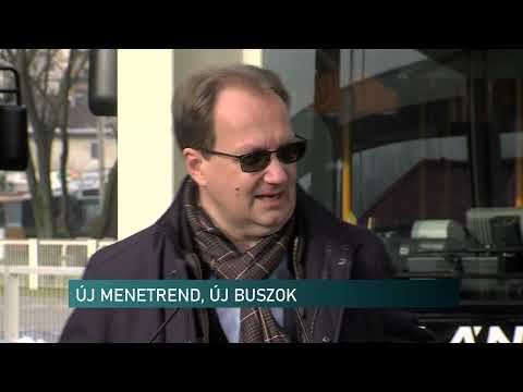 Vadonatúj buszok érkeztek a megszépült komlói pályaudvarra