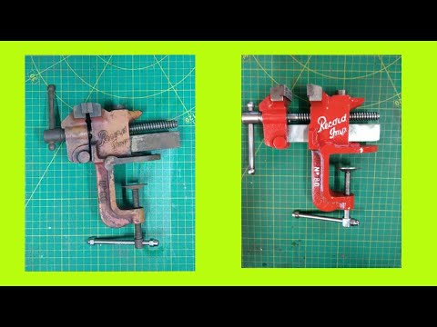 vise restoration record imp vice old hand tools strip metal respray original no 80 4 vintage refurb