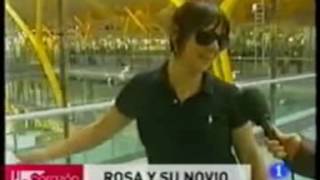 Rosa López. Rosa y su novio (10/04/2009)