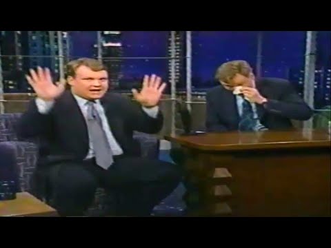 Conan Cries While He's Saying Goodbye To Andy Richter - Late Night With Conan O'Brien (2000)