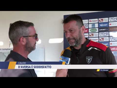 BUON TEST PER IL LECCE, 15 A 1 NELLA PRIMA USCITA D’AVERSA È SODDISFATTO