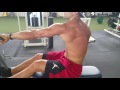 How to do one arm seated cable row