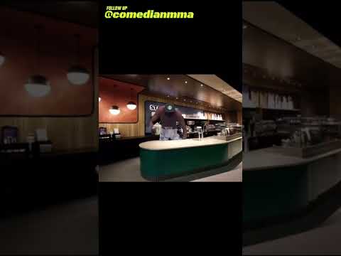 He returned to coffee after receiving a blow from his rival who boycotted Starbucks.#ufc #meme #edit