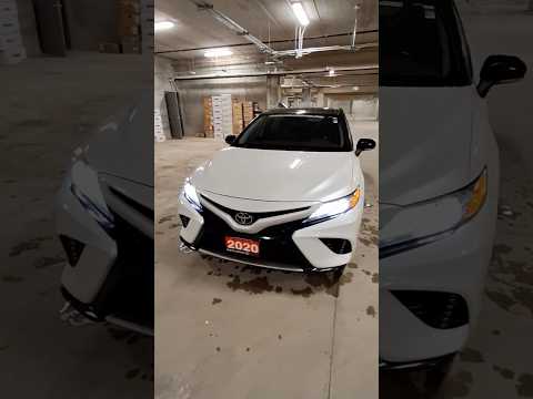 2020 Toyota Camry in White for sale at North London Toyota in London, ON