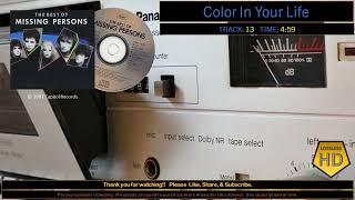 Missing Persons / The Best Of... / Color In Your Life  (HD Audio)