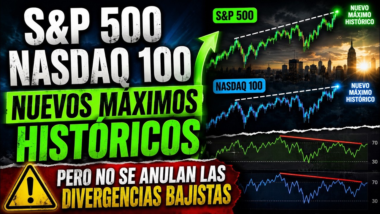 ⚠️ WALL STREET ROMPE RÉCORDS, PERO LAS DIVERGENCIAS NO DESAPARECEN