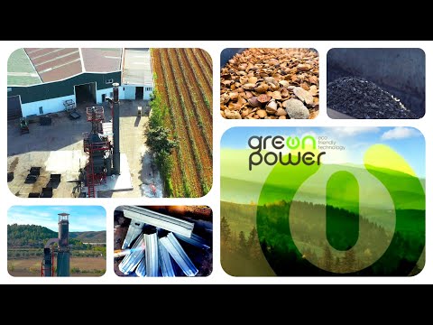 GreenPower - eco friendly charcoal production with carbonization furnace BIO-Kiln-3