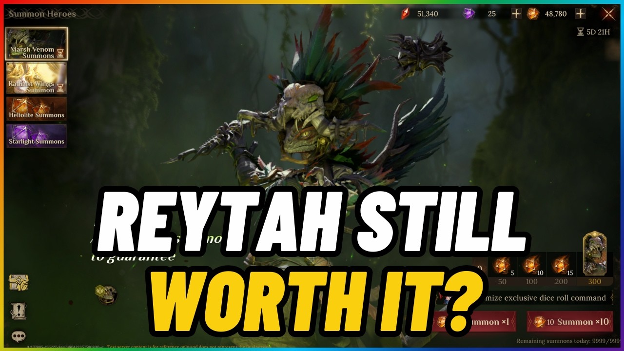 OP Support?! How To Build Reytah In DragonHeir x Dragonstride