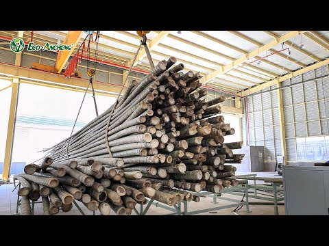 Eco-Ancheng Bamboo Barbecue Skewers Manufacturing Process