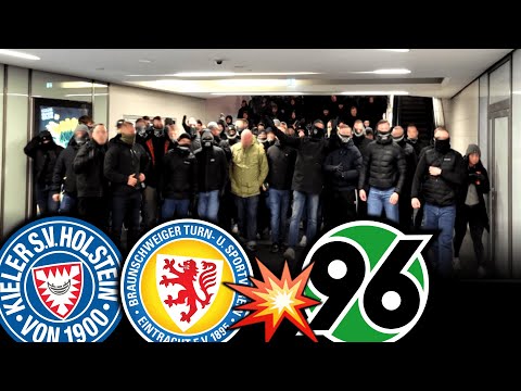 Hannover vs. Kiel + Braunschweig in the city! (50 vs. 70)