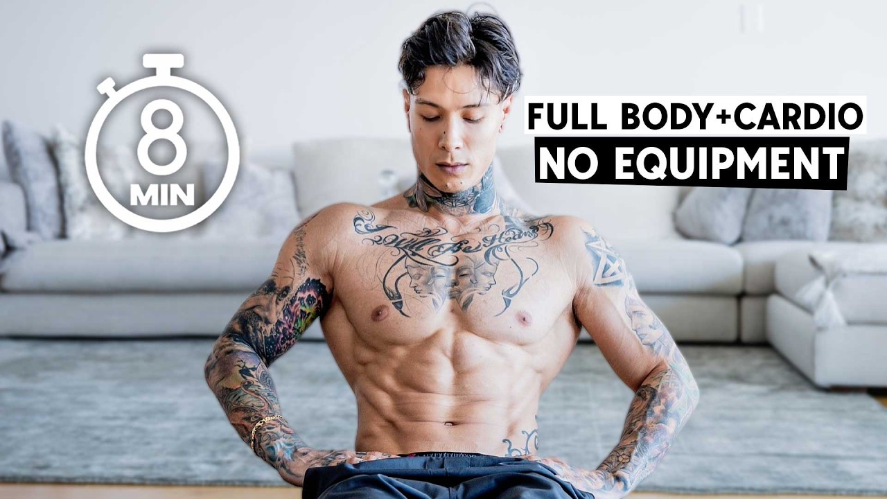 Get SHREDDED With THIS 8 Min Full Body Cardio Workout