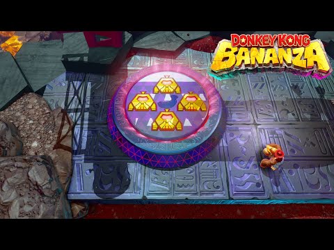 Donkey Kong Bananza - SECRET BATTLE RUSH + SECRET BOSS (No Damage) (100% Guide)