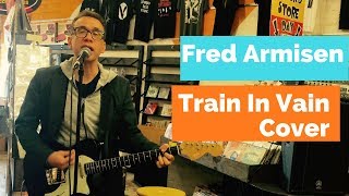 Fred Armisen &quot;Train In Vain&quot; Cover The Clash@ Streetlight Records in Santa Cruz