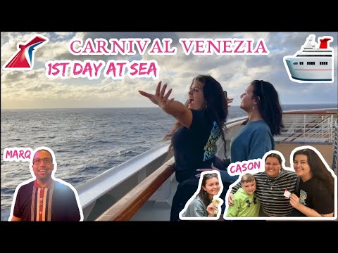 Thumbnail for Carnival Venezia Day 2 1st Day at Sea Vlog