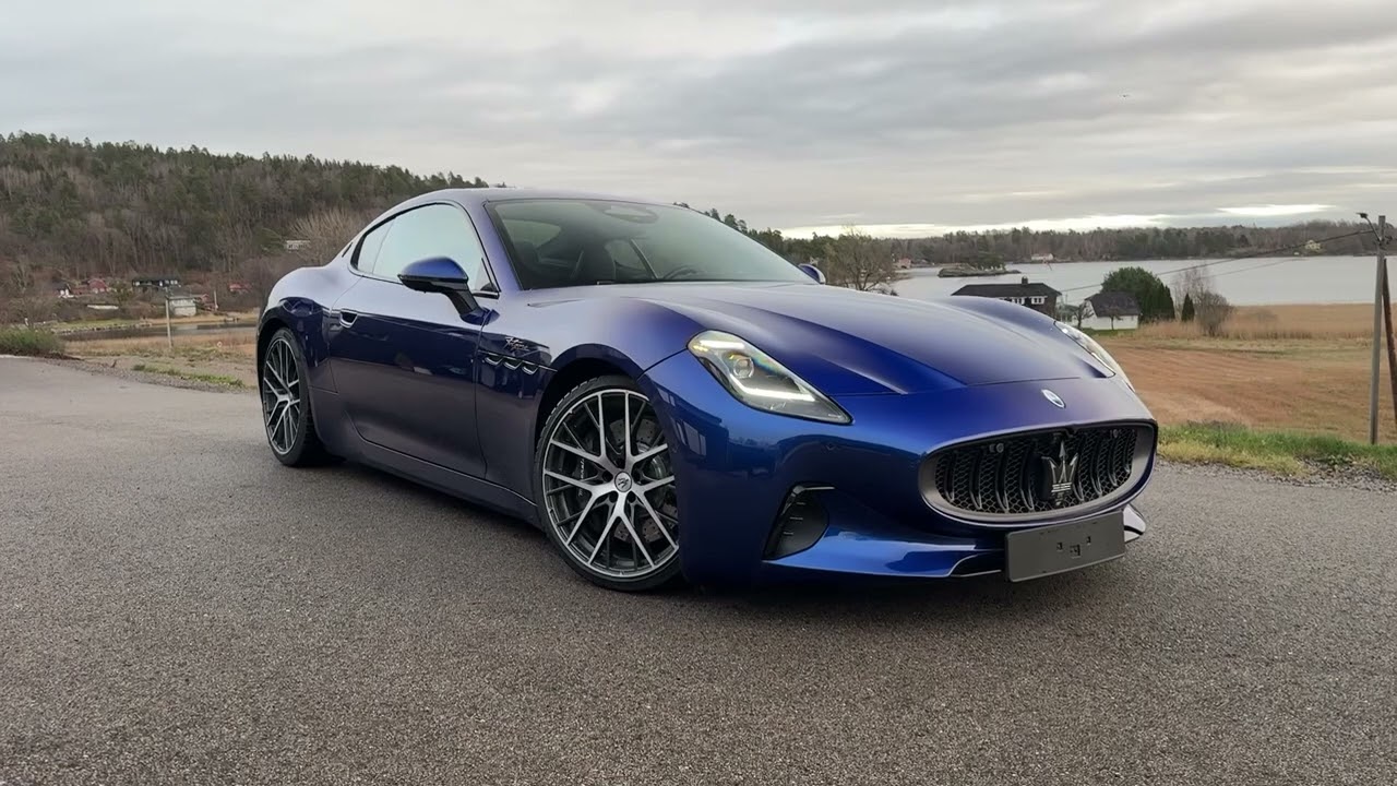 Test av Maserati GranTurismo Folgore - verdens første elektriske GT
