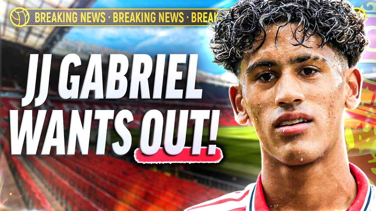 BREAKING NEWS: JJ GABRIEL DEMANDS TO LEAVE MANCHESTER UNITED!