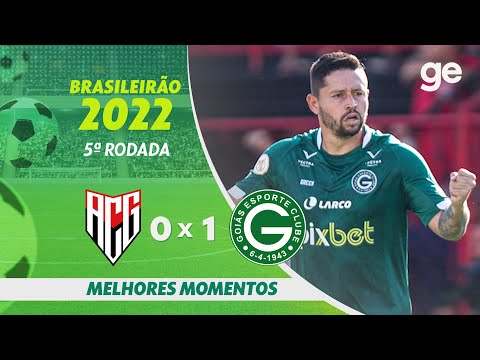 Gols e lances de Atlético-GO x Goiás