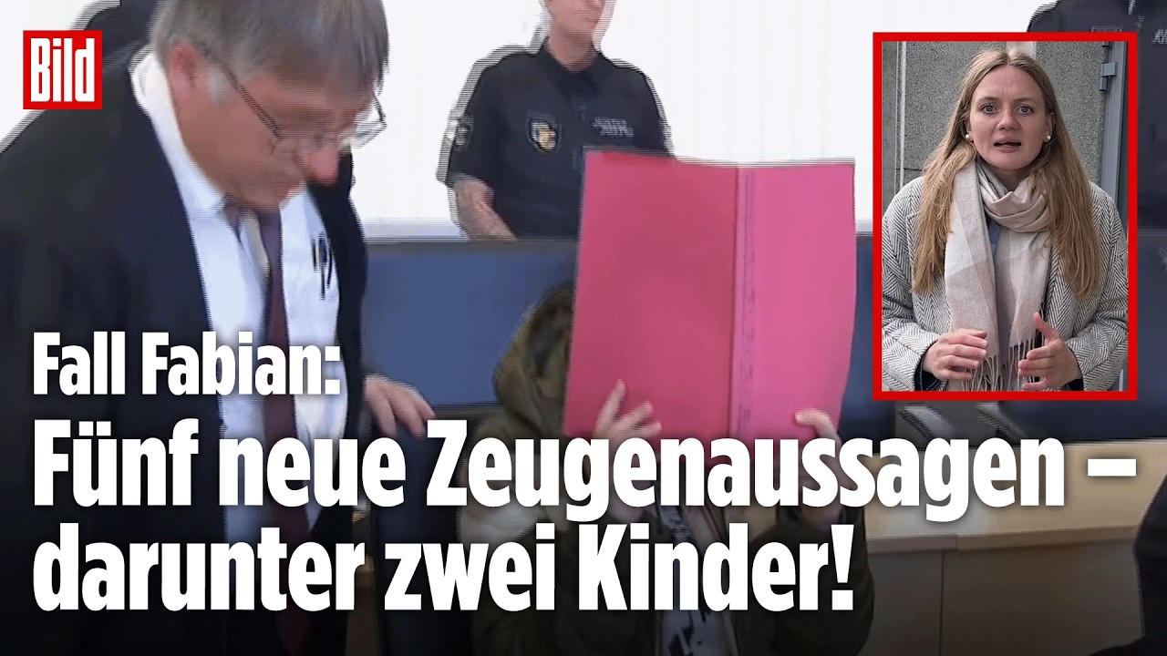 Neue Zeugenaussagen im Fall Fabian: Beste Freunde sagen vor Gericht aus! BILD-Reporterin vor Ort