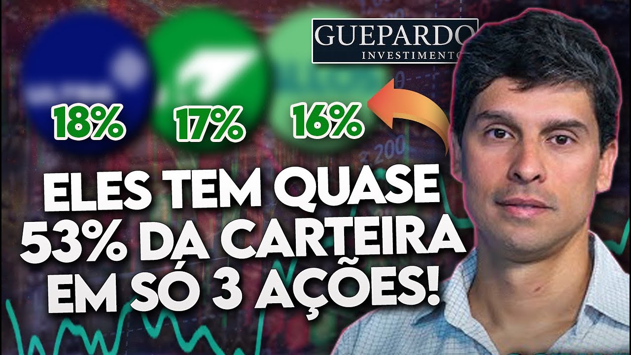 Conheça as 10 MAIORES POSIÇÕES da GUEPARDO! (O que Octávio Magalhães COMPROU em ABRIL?) - TOP 10