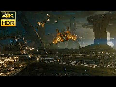 Cybertron Opening Scene Part I | Transformers Dark of the Moon (2011) Movie Clip 4K HDR