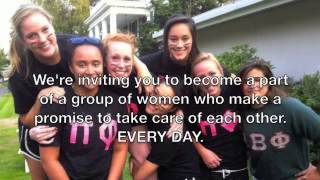 Willamette University Pi Beta Phi Spring Recruitment 2014