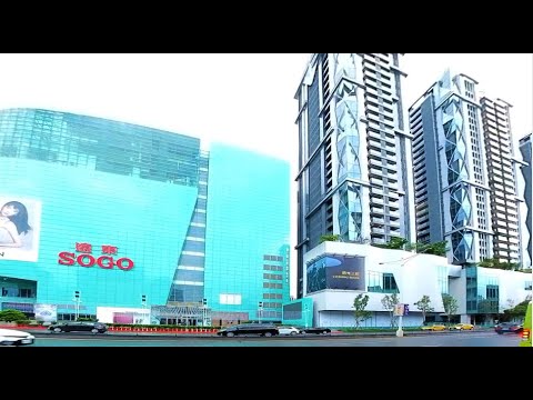 TAIPEI WALK (novembro de 2022)|Caminhada matinal|Mail Zhongxiao Fuxing Station até Rui'an Street Exit