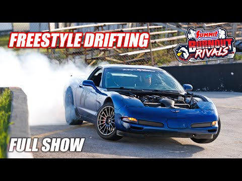 Summit Racing BURNOUT RIVALS at the Freedom Factory!!! *FULL SHOW* (w/Vaughn Gittin Jr.)