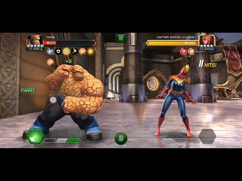 5/65 The Thing vs Captain Marvel ROL Mcoc