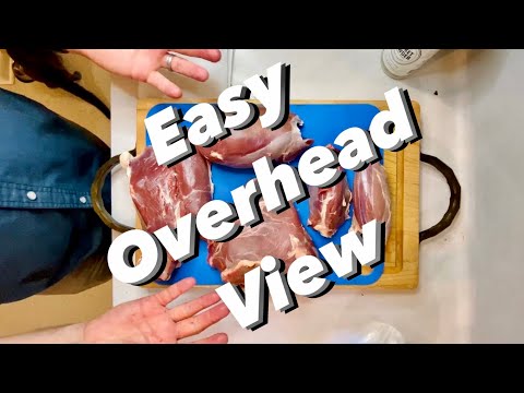 How to Break Down a Deer Hind Quarter (Overhead View)