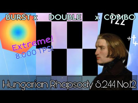 TRICKEST BURST + DOUBLE + COMBO TILES IN UMod (CALC) | Hungarian Rhapsody S.244 No.12 (Rechallenge)