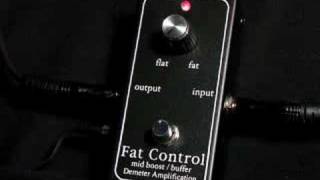 Video thumbnail for Demeter Fat Control Midboost Boost Pedal by ProGuitarShopDemos