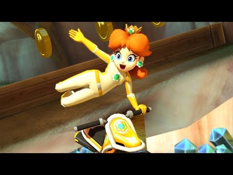 Mario Kart 8 Deluxe - 100cc Flower Cup (Daisy Gameplay)