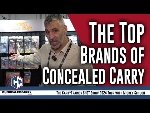 The Top Brands of Concealed Carry: SHOT Show 2024 Tour with CarryTrainer