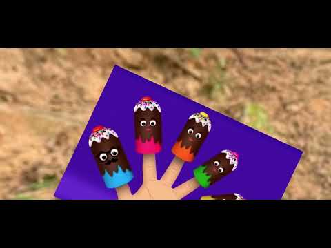 As Karim Chocolate Finger Family Rhyme 