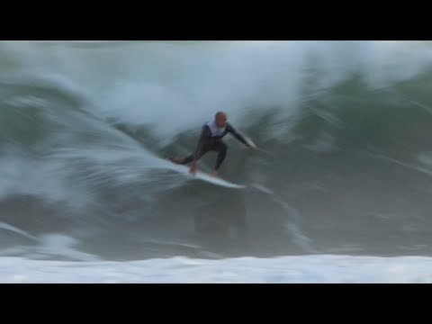 The Kelly Slater Late Night Show at Supertubos, Peniche March 2nd, 2022.