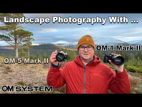 Landscape Photography with TWO OM SYSTEM Cameras - OM-1 Mark II and OM-5 Mark II